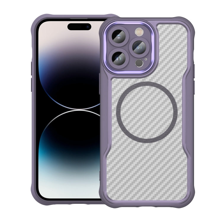 Funda para teléfono translúcida MagSafe con textura de fibra de carbono, For iPhone 15 Pro, For iPhone 15 Plus / 14 Plus, For iPhone 15, For iPhone 14, For iPhone 14 Pro, For iPhone 14 Pro Max, For iPhone 13 Pro Max, For iPhone 13 Pro, For iPhone 13   ...