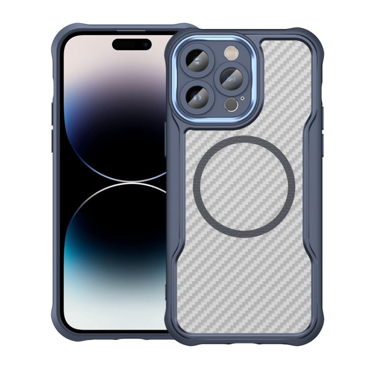 Funda para teléfono translúcida MagSafe con textura de fibra de carbono, For iPhone 15 Pro, For iPhone 15 Plus / 14 Plus, For iPhone 15, For iPhone 14, For iPhone 14 Pro, For iPhone 14 Pro Max, For iPhone 13 Pro Max, For iPhone 13 Pro, For iPhone 13   ...