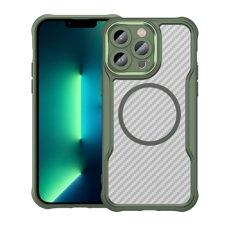 Funda para teléfono translúcida MagSafe con textura de fibra de carbono, For iPhone 15 Pro, For iPhone 15 Plus / 14 Plus, For iPhone 15, For iPhone 14, For iPhone 14 Pro, For iPhone 14 Pro Max, For iPhone 13 Pro Max, For iPhone 13 Pro, For iPhone 13   ...