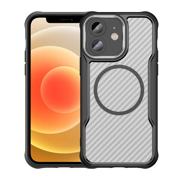 Funda para teléfono translúcida MagSafe con textura de fibra de carbono, For iPhone 15 Pro, For iPhone 15 Plus / 14 Plus, For iPhone 15, For iPhone 14, For iPhone 14 Pro, For iPhone 14 Pro Max, For iPhone 13 Pro Max, For iPhone 13 Pro, For iPhone 13   ...