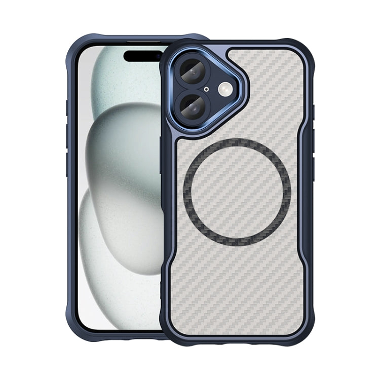 Funda para teléfono translúcida MagSafe con textura de fibra de carbono, For iPhone 18 Pro, For iPhone 18 Pro Max, For iPhone 17e / 16e, For iPhone 17 Pro Max, For iPhone 17 Pro, For iPhone 17, For  iPhone Air, For iPhone 16 Pro Max, For iPhone 16 Pro ...