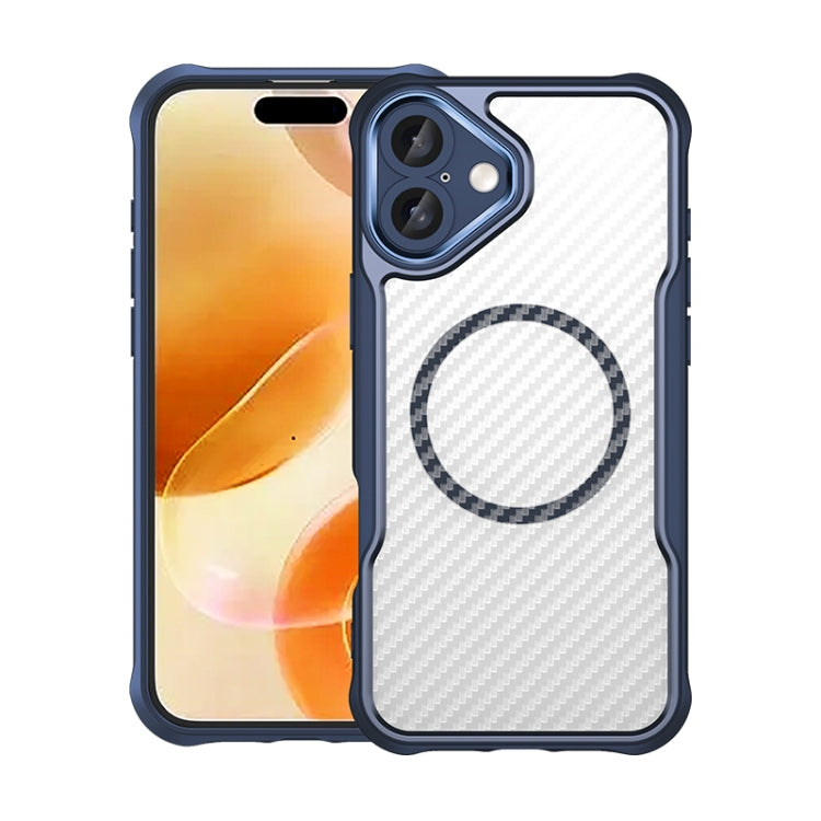 Funda para teléfono translúcida MagSafe con textura de fibra de carbono, For iPhone 18 Pro, For iPhone 18 Pro Max, For iPhone 17e / 16e, For iPhone 17 Pro Max, For iPhone 17 Pro, For iPhone 17, For  iPhone Air, For iPhone 16 Pro Max, For iPhone 16 Pro ...