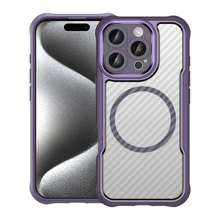 Funda para teléfono translúcida MagSafe con textura de fibra de carbono, For iPhone 18 Pro, For iPhone 18 Pro Max, For iPhone 17e / 16e, For iPhone 17 Pro Max, For iPhone 17 Pro, For iPhone 17, For  iPhone Air, For iPhone 16 Pro Max, For iPhone 16 Pro ...