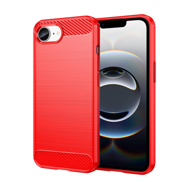 Caja de teléfono de TPU de fibra de carbono con textura cepillada, For iPhone 18, For iPhone 18 Pro, For iPhone 18 Pro Max, For iPhone 17e / 16e, For iPhone 17 Pro Max, For iPhone 17 Pro, For iPhone 17, For iPhone Air, For iPhone 16 Pro Max            ...