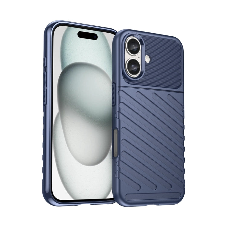 Caja del teléfono de TPU suave a prueba de golpes Thunderbolt, For iPhone 18, For iPhone 18 Pro, For iPhone 18 Pro Max, For iPhone 17e / 16e, For iPhone 17 Pro Max, For iPhone 17 Pro, For iPhone 17, For iPhone Air, For iPhone 16 Pro Max, For iPhone 16 ...