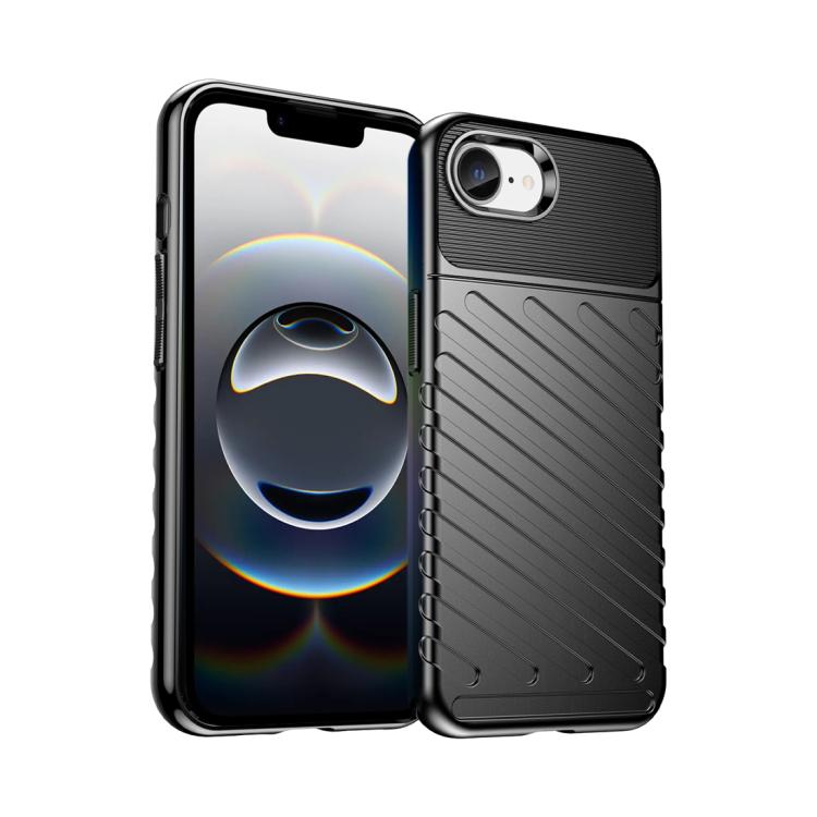 Caja del teléfono de TPU suave a prueba de golpes Thunderbolt, For iPhone 18, For iPhone 18 Pro, For iPhone 18 Pro Max, For iPhone 17e / 16e, For iPhone 17 Pro Max, For iPhone 17 Pro, For iPhone 17, For iPhone Air, For iPhone 16 Pro Max, For iPhone 16 ...