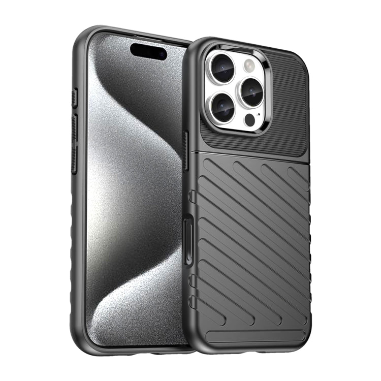 Caja del teléfono de TPU suave a prueba de golpes Thunderbolt, For iPhone 18, For iPhone 18 Pro, For iPhone 18 Pro Max, For iPhone 17e / 16e, For iPhone 17 Pro Max, For iPhone 17 Pro, For iPhone 17, For iPhone Air, For iPhone 16 Pro Max, For iPhone 16 ...