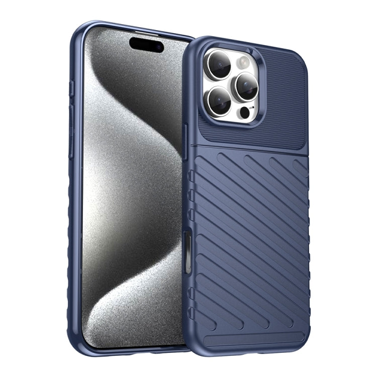 Caja del teléfono de TPU suave a prueba de golpes Thunderbolt, For iPhone 18, For iPhone 18 Pro, For iPhone 18 Pro Max, For iPhone 17e / 16e, For iPhone 17 Pro Max, For iPhone 17 Pro, For iPhone 17, For iPhone Air, For iPhone 16 Pro Max, For iPhone 16 ...