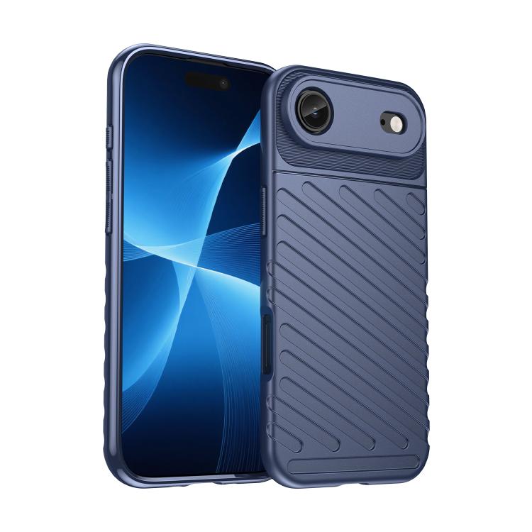Caja del teléfono de TPU suave a prueba de golpes Thunderbolt, For iPhone 18, For iPhone 18 Pro, For iPhone 18 Pro Max, For iPhone 17e / 16e, For iPhone 17 Pro Max, For iPhone 17 Pro, For iPhone 17, For iPhone Air, For iPhone 16 Pro Max, For iPhone 16 ...