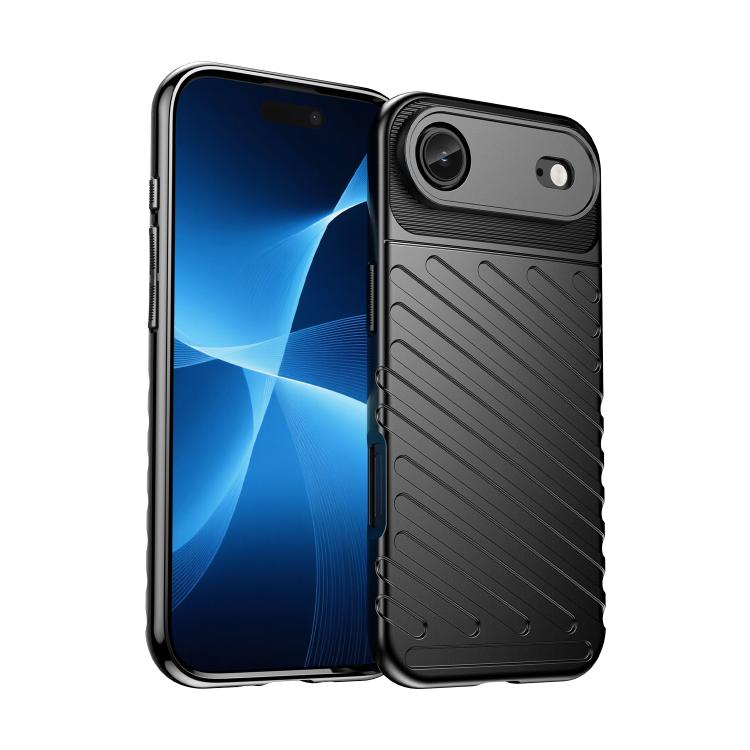 Caja del teléfono de TPU suave a prueba de golpes Thunderbolt, For iPhone 18, For iPhone 18 Pro, For iPhone 18 Pro Max, For iPhone 17e / 16e, For iPhone 17 Pro Max, For iPhone 17 Pro, For iPhone 17, For iPhone Air, For iPhone 16 Pro Max, For iPhone 16 ...