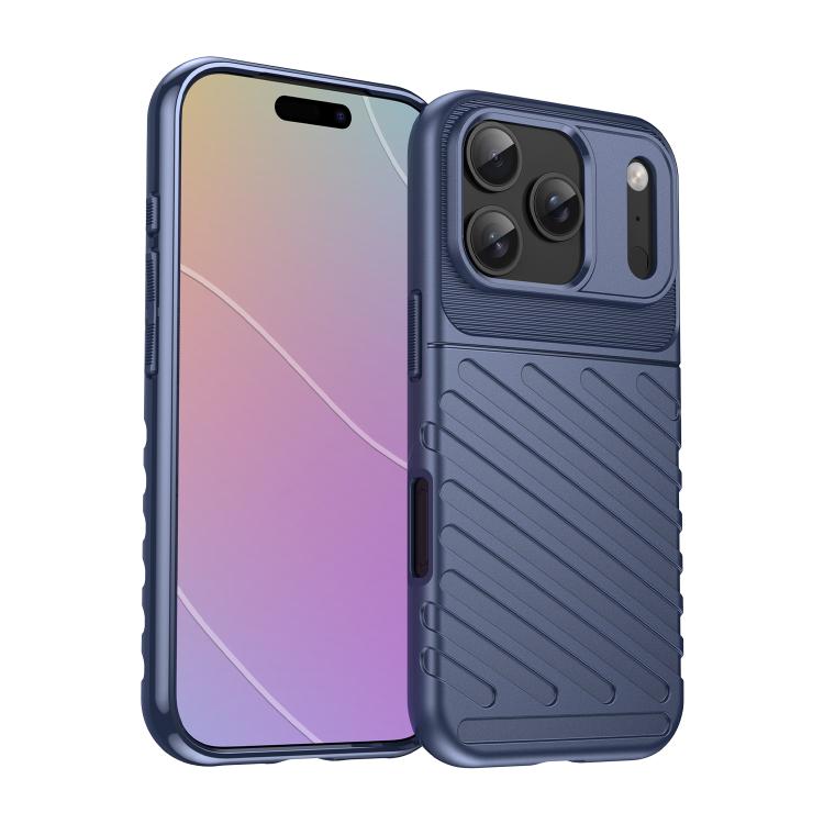 Caja del teléfono de TPU suave a prueba de golpes Thunderbolt, For iPhone 18, For iPhone 18 Pro, For iPhone 18 Pro Max, For iPhone 17e / 16e, For iPhone 17 Pro Max, For iPhone 17 Pro, For iPhone 17, For iPhone Air, For iPhone 16 Pro Max, For iPhone 16 ...