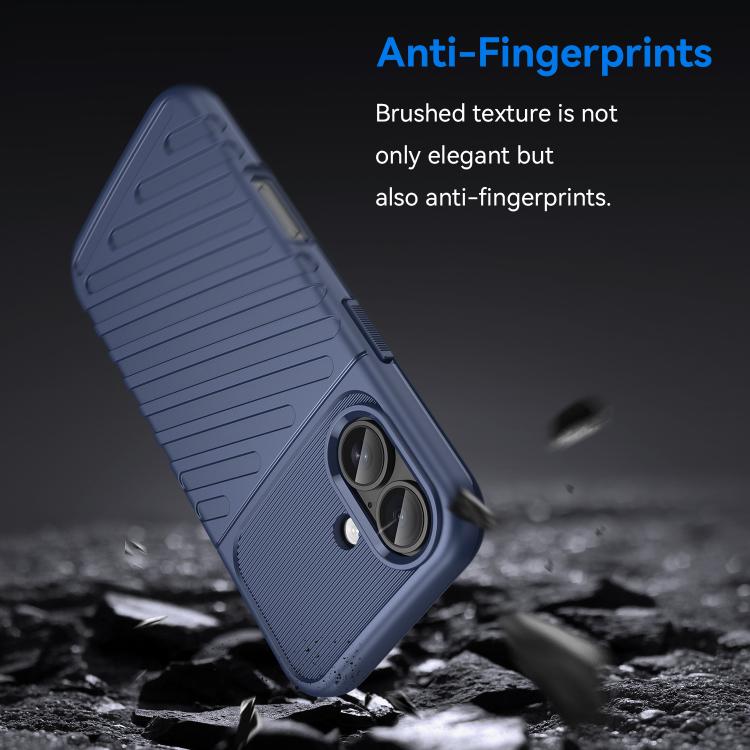Caja del teléfono de TPU suave a prueba de golpes Thunderbolt, For iPhone 18, For iPhone 18 Pro, For iPhone 18 Pro Max, For iPhone 17e / 16e, For iPhone 17 Pro Max, For iPhone 17 Pro, For iPhone 17, For iPhone Air, For iPhone 16 Pro Max, For iPhone 16 ...