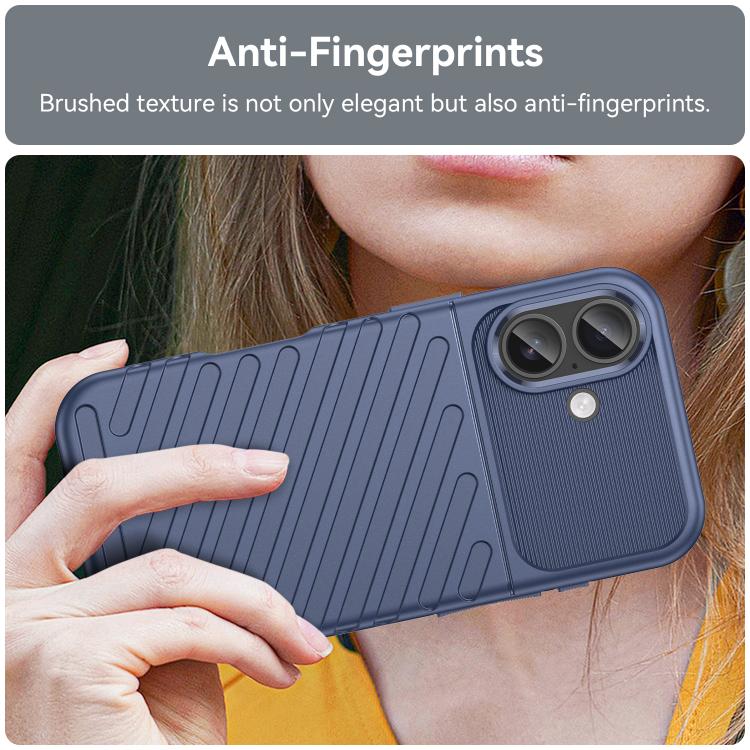 Caja del teléfono de TPU suave a prueba de golpes Thunderbolt, For iPhone 18, For iPhone 18 Pro, For iPhone 18 Pro Max, For iPhone 17e / 16e, For iPhone 17 Pro Max, For iPhone 17 Pro, For iPhone 17, For iPhone Air, For iPhone 16 Pro Max, For iPhone 16 ...