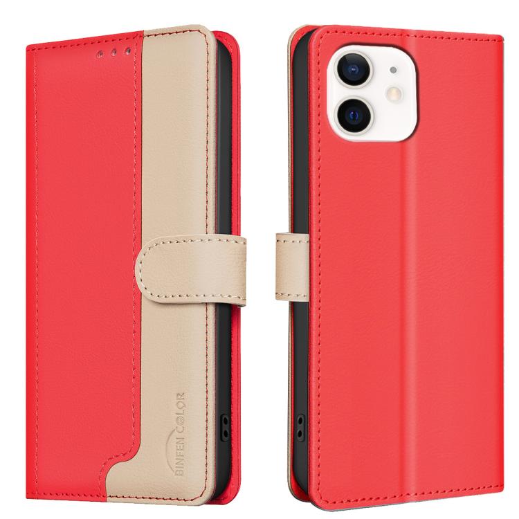 Funda de teléfono de cuero antirrobo RFID a juego de colores, For iPhone 13 Pro, For iPhone 12 Pro / 12, For iPhone 12 Pro Max, For iPhone 11 Pro Max, For iPhone 11, For iPhone 11 Pro, For iPhone XR, For iPhone XS Max, For iPhone 8 Plus / 7 Plus