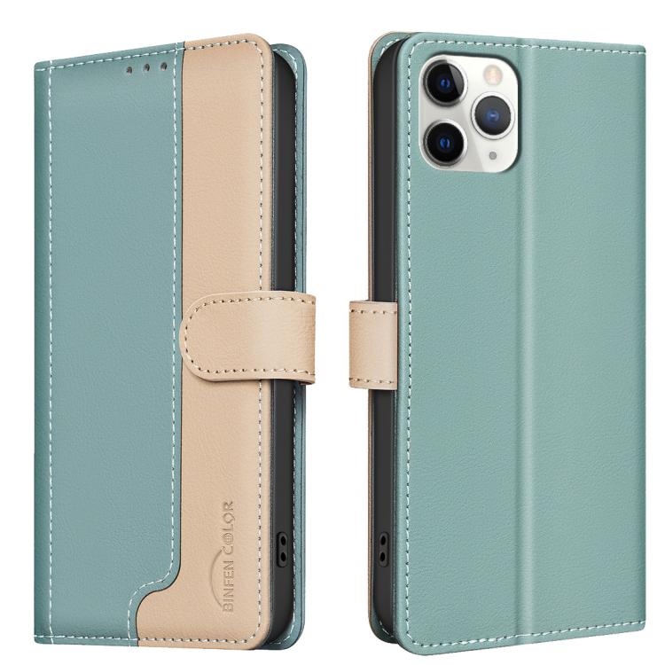 Funda de teléfono de cuero antirrobo RFID a juego de colores, For iPhone 13 Pro, For iPhone 12 Pro / 12, For iPhone 12 Pro Max, For iPhone 11 Pro Max, For iPhone 11, For iPhone 11 Pro, For iPhone XR, For iPhone XS Max, For iPhone 8 Plus / 7 Plus