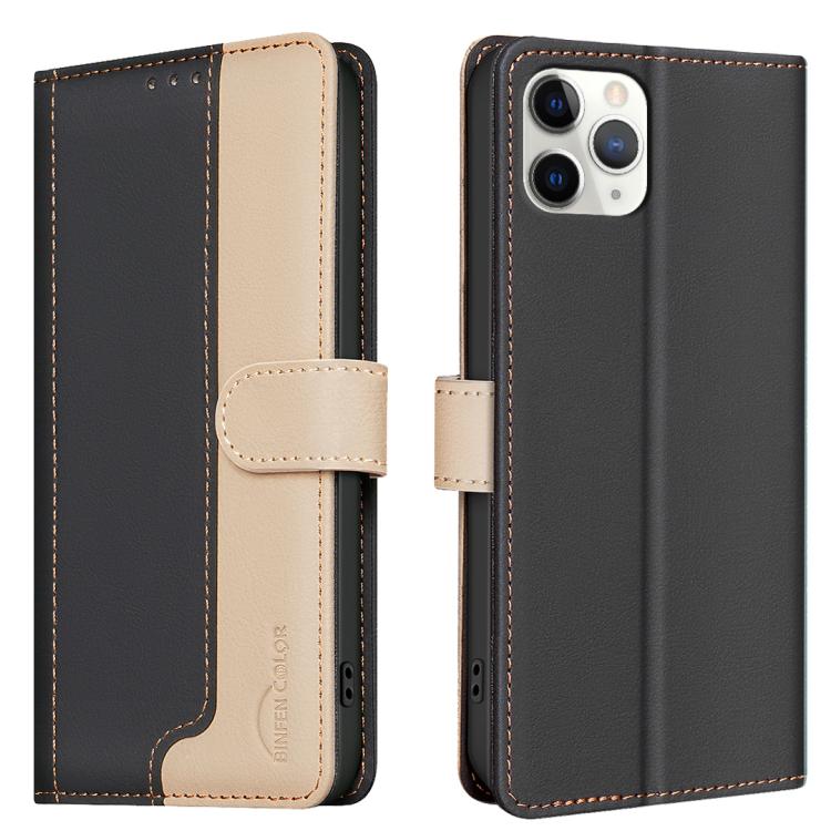 Funda de teléfono de cuero antirrobo RFID a juego de colores, For iPhone 13 Pro, For iPhone 12 Pro / 12, For iPhone 12 Pro Max, For iPhone 11 Pro Max, For iPhone 11, For iPhone 11 Pro, For iPhone XR, For iPhone XS Max, For iPhone 8 Plus / 7 Plus