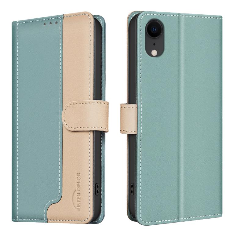 Funda de teléfono de cuero antirrobo RFID a juego de colores, For iPhone 13 Pro, For iPhone 12 Pro / 12, For iPhone 12 Pro Max, For iPhone 11 Pro Max, For iPhone 11, For iPhone 11 Pro, For iPhone XR, For iPhone XS Max, For iPhone 8 Plus / 7 Plus