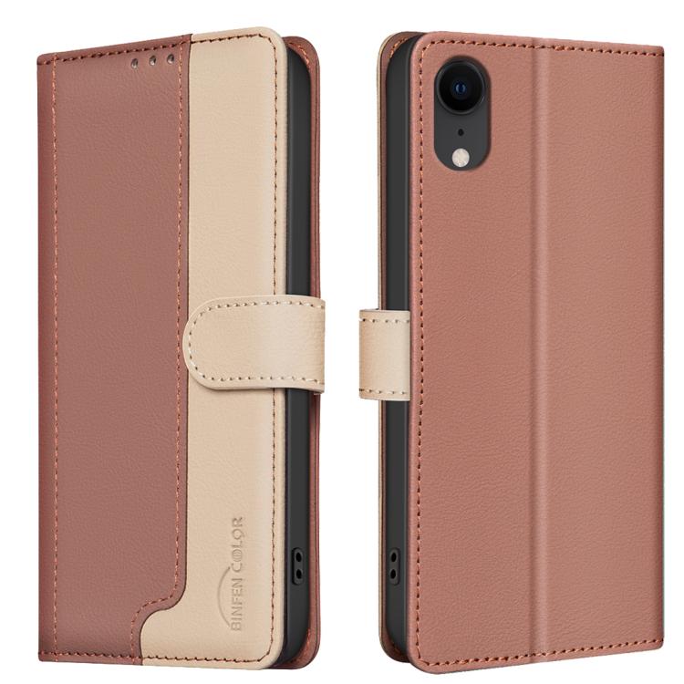 Funda de teléfono de cuero antirrobo RFID a juego de colores, For iPhone 13 Pro, For iPhone 12 Pro / 12, For iPhone 12 Pro Max, For iPhone 11 Pro Max, For iPhone 11, For iPhone 11 Pro, For iPhone XR, For iPhone XS Max, For iPhone 8 Plus / 7 Plus