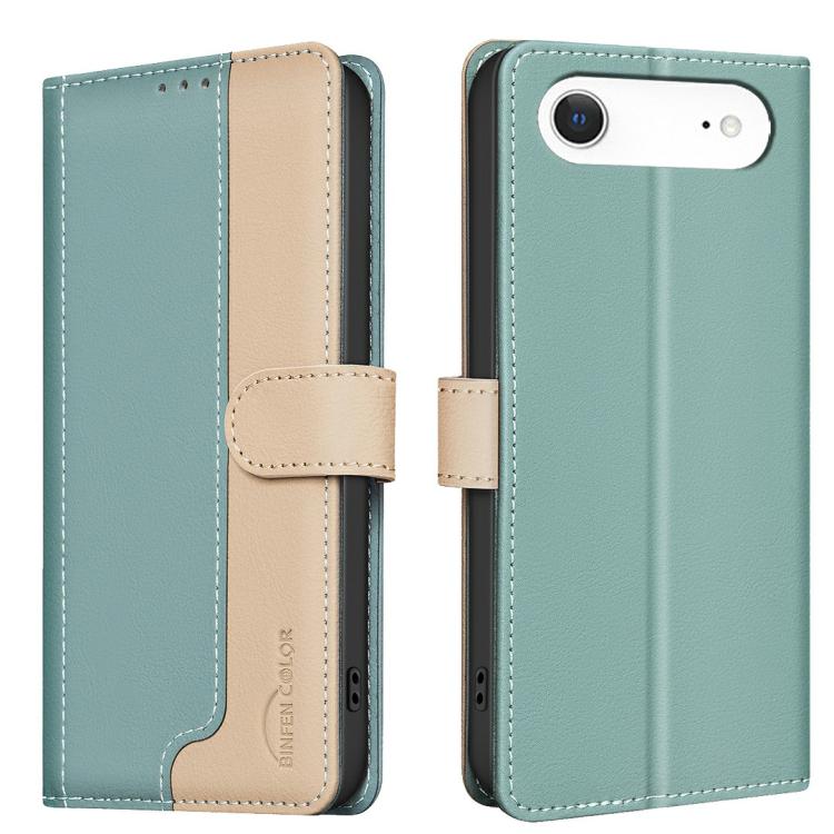 Funda de teléfono de cuero antirrobo RFID a juego de colores, For iPhone 18 Pro/17 Pro, For iPhone 18 Pro Max/17 Pro Max, For iPhone 17e / 16e, For iPhone 17, For iPhone Air, For iPhone 16 Pro Max, For iPhone 16 Pro, For iPhone 16 Plus, For iPhone 16