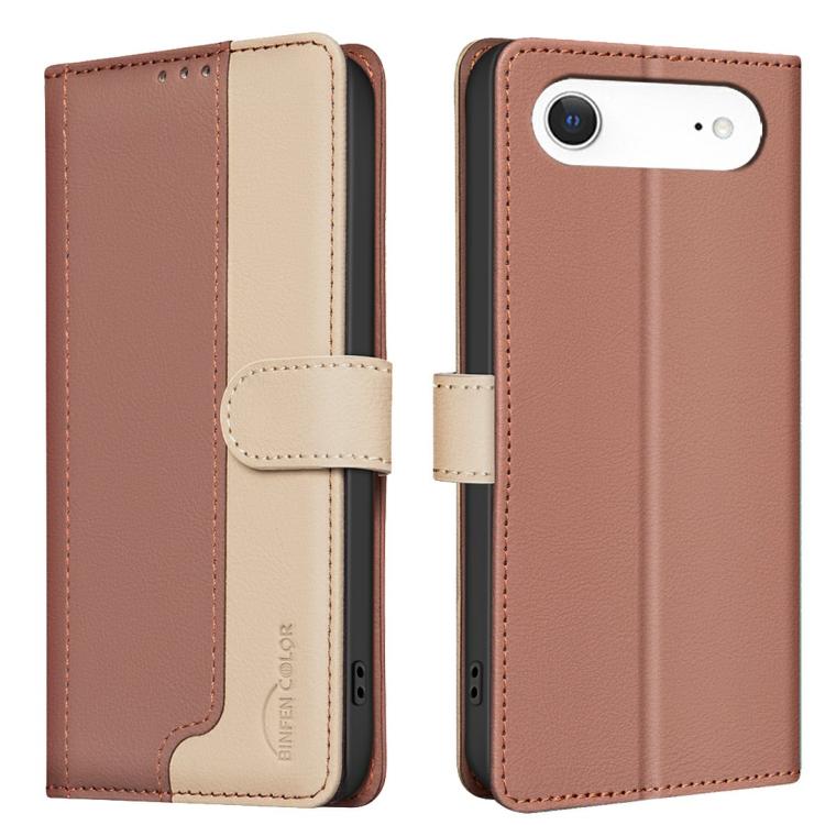 Funda de teléfono de cuero antirrobo RFID a juego de colores, For iPhone 18 Pro/17 Pro, For iPhone 18 Pro Max/17 Pro Max, For iPhone 17e / 16e, For iPhone 17, For iPhone Air, For iPhone 16 Pro Max, For iPhone 16 Pro, For iPhone 16 Plus, For iPhone 16