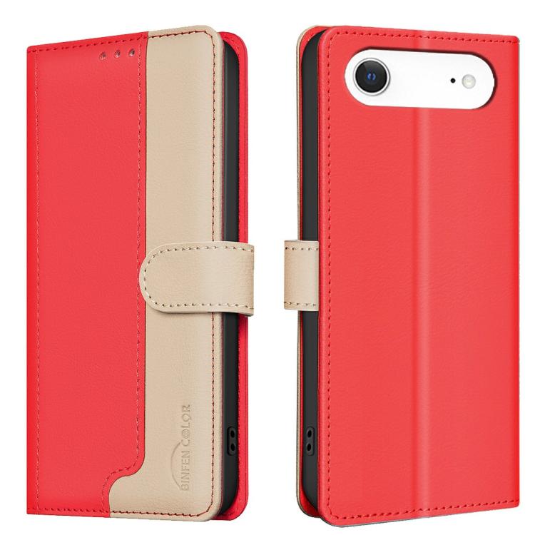 Funda de teléfono de cuero antirrobo RFID a juego de colores, For iPhone 18 Pro/17 Pro, For iPhone 18 Pro Max/17 Pro Max, For iPhone 17e / 16e, For iPhone 17, For iPhone Air, For iPhone 16 Pro Max, For iPhone 16 Pro, For iPhone 16 Plus, For iPhone 16