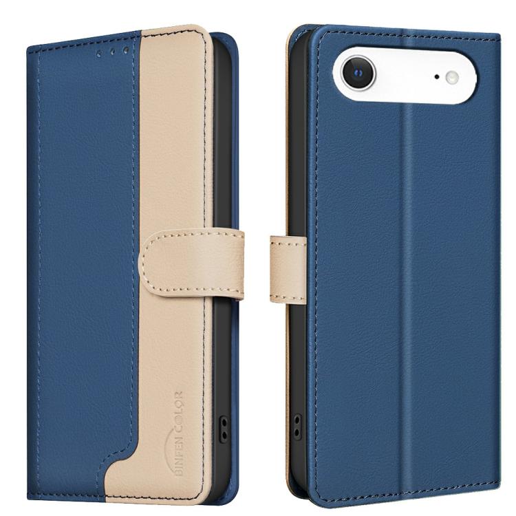 Funda de teléfono de cuero antirrobo RFID a juego de colores, For iPhone 18 Pro/17 Pro, For iPhone 18 Pro Max/17 Pro Max, For iPhone 17e / 16e, For iPhone 17, For iPhone Air, For iPhone 16 Pro Max, For iPhone 16 Pro, For iPhone 16 Plus, For iPhone 16