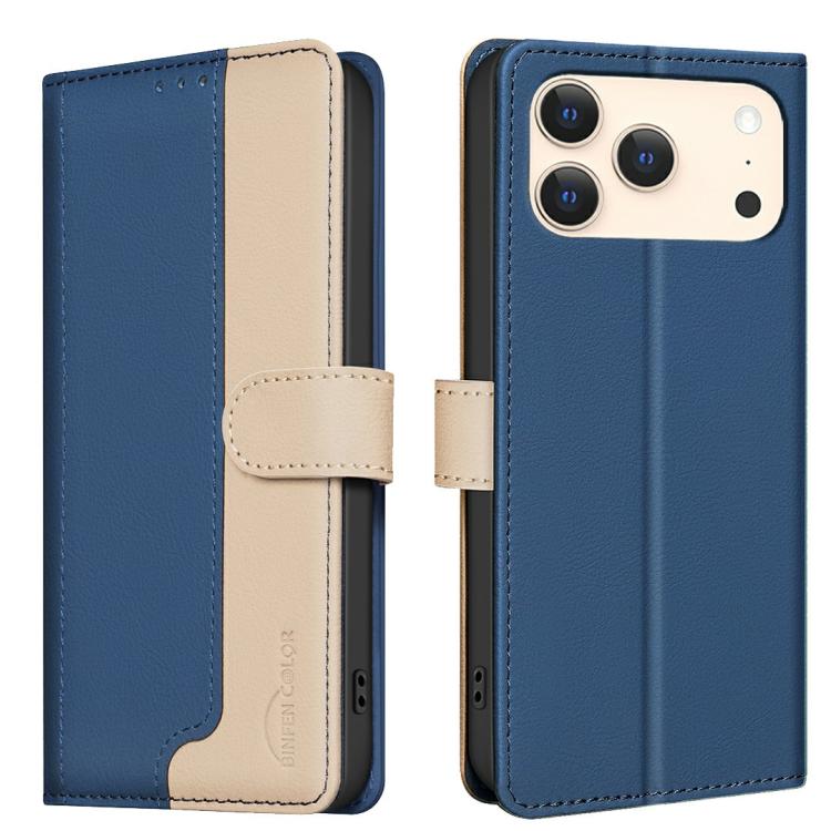 Funda de teléfono de cuero antirrobo RFID a juego de colores, For iPhone 18 Pro/17 Pro, For iPhone 18 Pro Max/17 Pro Max, For iPhone 17e / 16e, For iPhone 17, For iPhone Air, For iPhone 16 Pro Max, For iPhone 16 Pro, For iPhone 16 Plus, For iPhone 16
