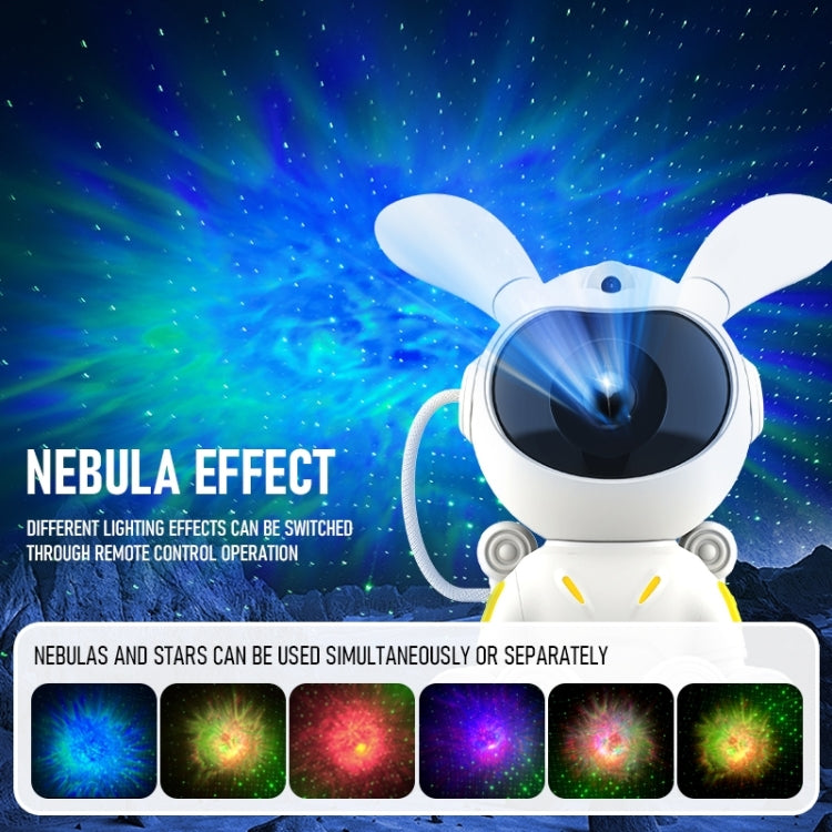 G002 Space Rabbit Lámpara de proyección de cielo estrellado Altavoz Bluetooth 2 en 1 Luz láser, G002 Bluetooth..