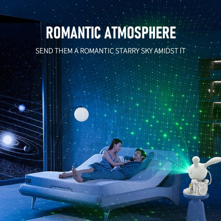 G002 Space Rabbit Lámpara de proyección de cielo estrellado Altavoz Bluetooth 2 en 1 Luz láser, G002 Bluetooth..