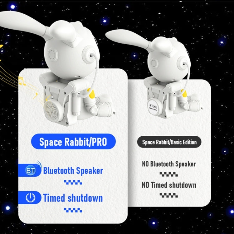 G002 Space Rabbit Lámpara de proyección de cielo estrellado Altavoz Bluetooth 2 en 1 Luz láser, G002 Bluetooth..