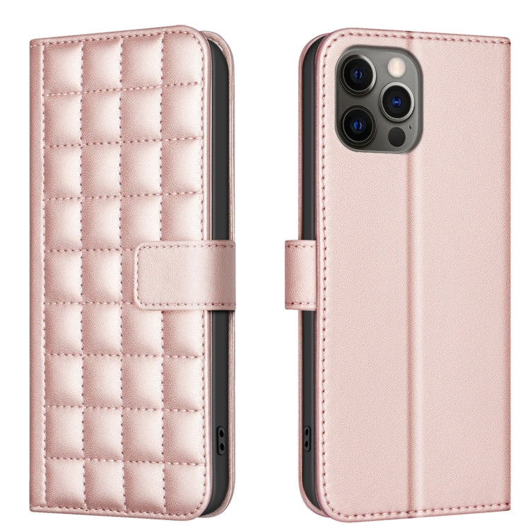 Funda para teléfono de cuero con textura cuadrada, For iPhone 12 / 12 Pro, For iPhone 12 Pro Max, For iPhone 11 Pro Max, For iPhone 11, For iPhone 11 Pro, For iPhone XR, For iPhone XS Max, For iPhone 8 Plus / 7 Plus