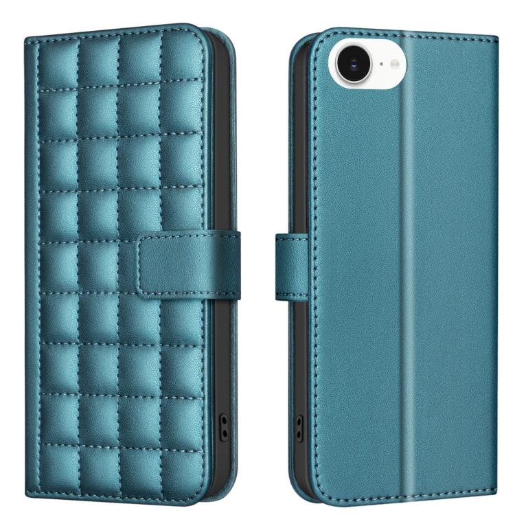 Funda para teléfono de cuero con textura cuadrada, For iPhone 18 Pro Max/17 Pro Max, For iPhone 17e / 16e, For iPhone 16 Pro Max, For iPhone 16 Pro, For iPhone 16 Plus, For iPhone 16, For iPhone 15 Pro Max, For iPhone 15 Pro