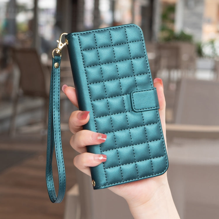 Funda para teléfono de cuero con textura cuadrada, For iPhone 12 / 12 Pro, For iPhone 12 Pro Max, For iPhone 11 Pro Max, For iPhone 11, For iPhone 11 Pro, For iPhone XR, For iPhone XS Max, For iPhone 8 Plus / 7 Plus
