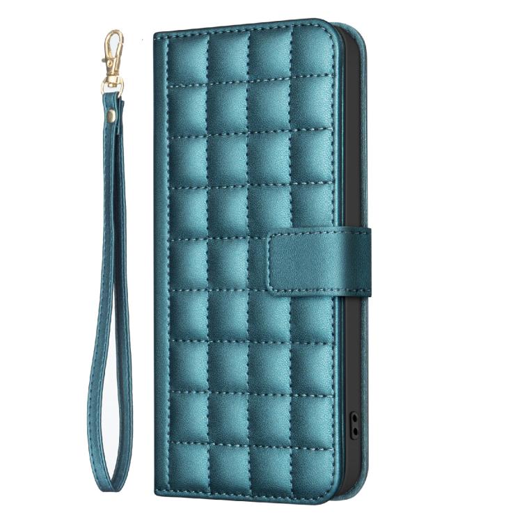 Funda para teléfono de cuero con textura cuadrada, For iPhone 18 Pro Max/17 Pro Max, For iPhone 17e / 16e, For iPhone 16 Pro Max, For iPhone 16 Pro, For iPhone 16 Plus, For iPhone 16, For iPhone 15 Pro Max, For iPhone 15 Pro