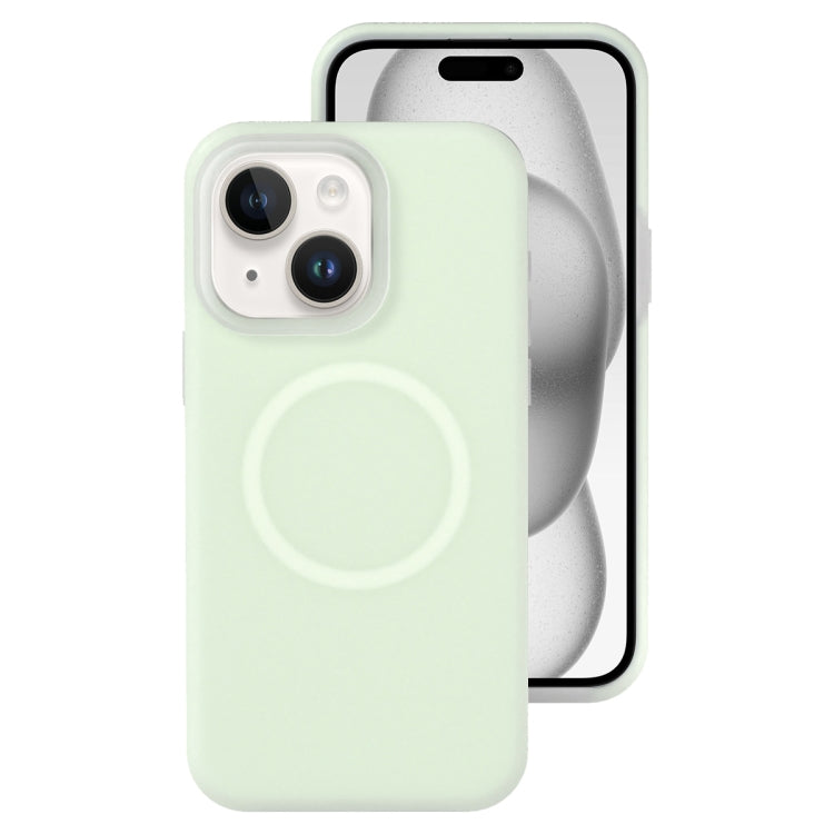 Funda magnética para teléfono con silicona líquida Jelly MagSafe, For iPhone 15, For iPhone 14 Plus, For iPhone 14, For iPhone 14 Pro