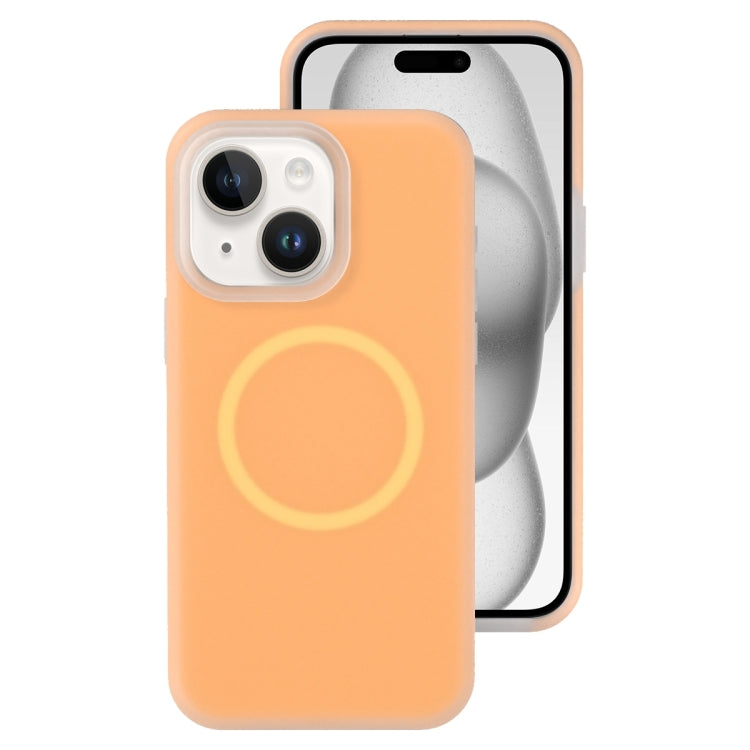 Funda magnética para teléfono con silicona líquida Jelly MagSafe, For iPhone 16, For iPhone 15 Pro Max, For iPhone 15 Pro, For iPhone 15 Plus