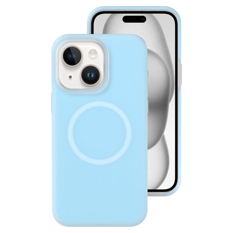 Funda magnética para teléfono con silicona líquida Jelly MagSafe, For iPhone 16, For iPhone 15 Pro Max, For iPhone 15 Pro, For iPhone 15 Plus