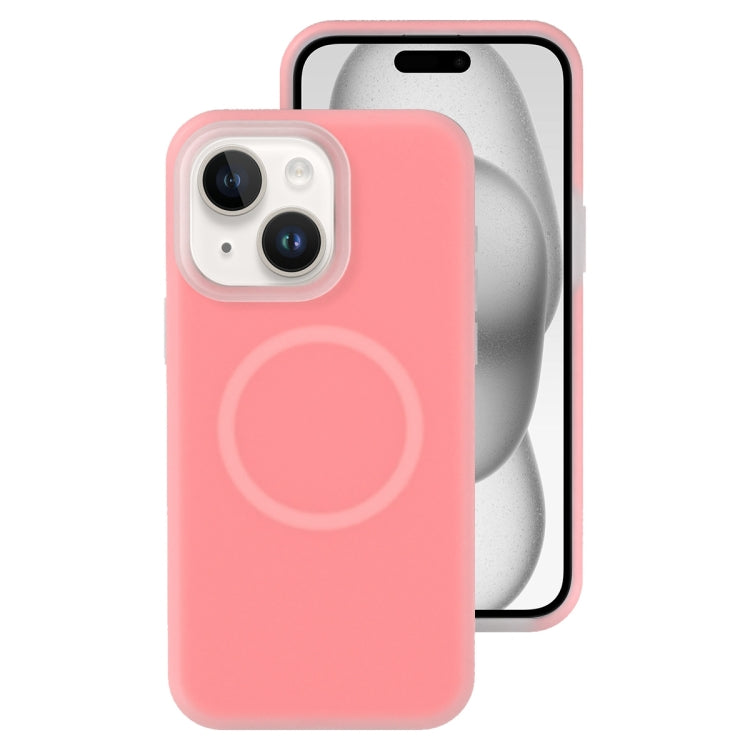 Funda magnética para teléfono con silicona líquida Jelly MagSafe, For iPhone 16, For iPhone 15 Pro Max, For iPhone 15 Pro, For iPhone 15 Plus