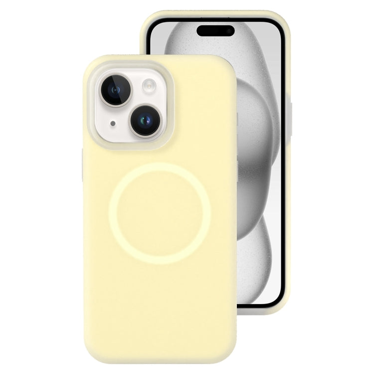 Funda magnética para teléfono con silicona líquida Jelly MagSafe, For iPhone 16, For iPhone 15 Pro Max, For iPhone 15 Pro, For iPhone 15 Plus