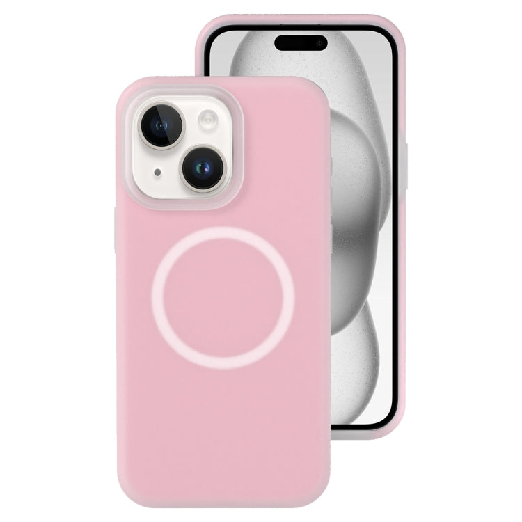 Funda magnética para teléfono con silicona líquida Jelly MagSafe, For iPhone 16, For iPhone 15 Pro Max, For iPhone 15 Pro, For iPhone 15 Plus