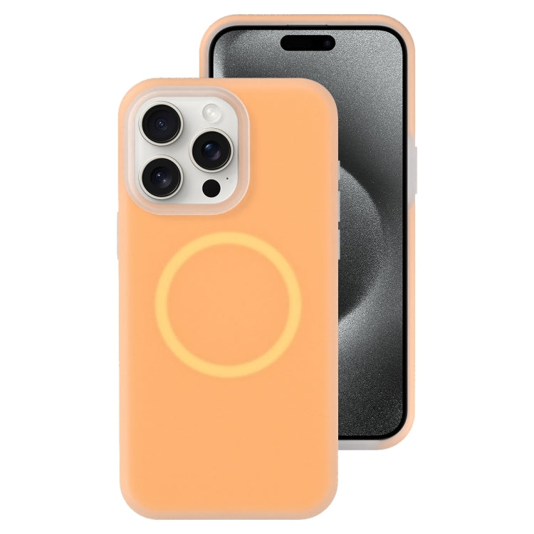 Funda magnética para teléfono con silicona líquida Jelly MagSafe, For iPhone 16, For iPhone 15 Pro Max, For iPhone 15 Pro, For iPhone 15 Plus