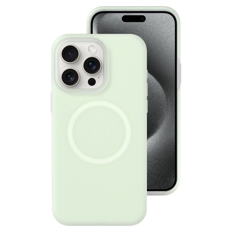Funda magnética para teléfono con silicona líquida Jelly MagSafe, For iPhone 16, For iPhone 15 Pro Max, For iPhone 15 Pro, For iPhone 15 Plus