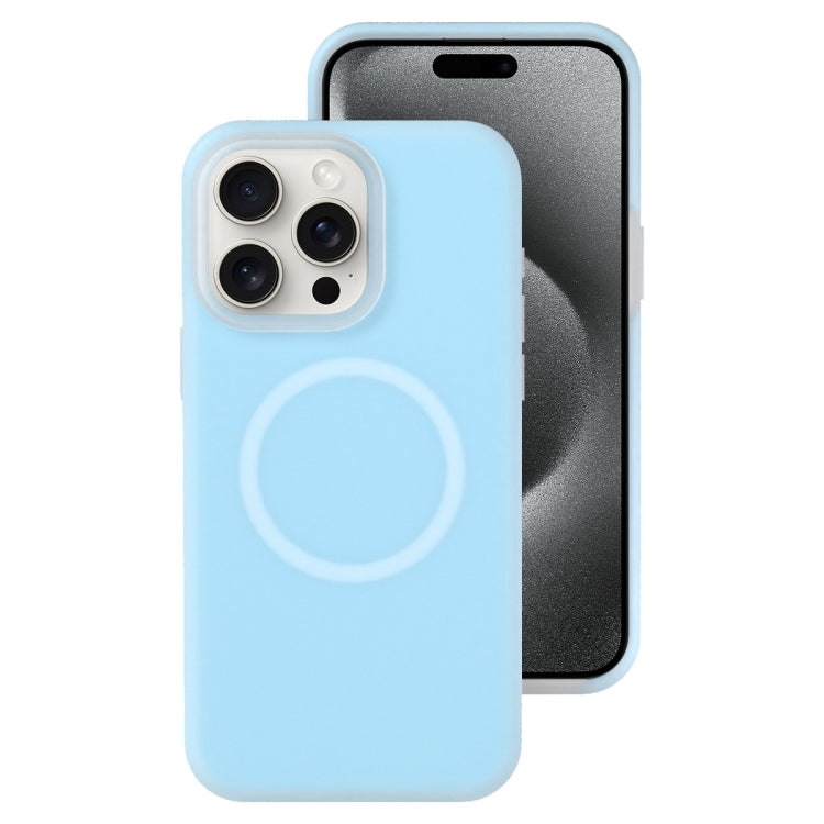 Funda magnética para teléfono con silicona líquida Jelly MagSafe, For iPhone 16, For iPhone 15 Pro Max, For iPhone 15 Pro, For iPhone 15 Plus