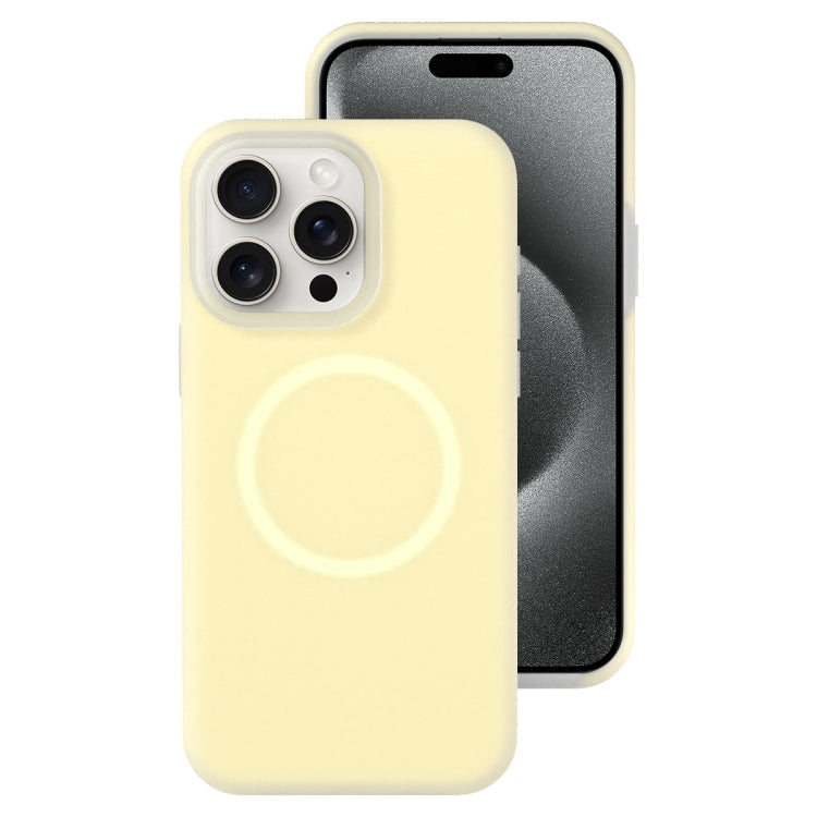 Funda magnética para teléfono con silicona líquida Jelly MagSafe, For iPhone 16, For iPhone 15 Pro Max, For iPhone 15 Pro, For iPhone 15 Plus