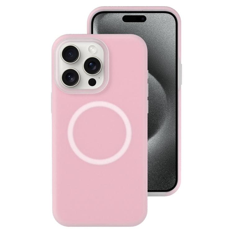 Funda magnética para teléfono con silicona líquida Jelly MagSafe, For iPhone 16, For iPhone 15 Pro Max, For iPhone 15 Pro, For iPhone 15 Plus