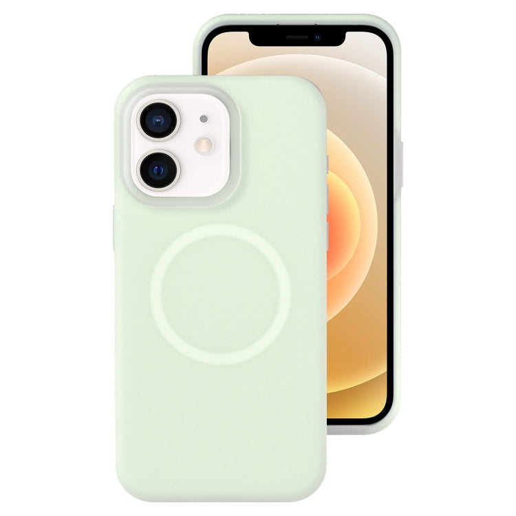 Funda magnética para teléfono con silicona líquida Jelly MagSafe, For iPhone 12, For iPhone 12 Pro Max, For iPhone 12 Pro, For iPhone 11 Pro Max