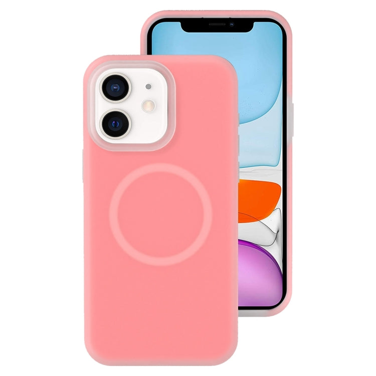 Funda magnética para teléfono con silicona líquida Jelly MagSafe, For iPhone 11, For iPhone 11 Pro
