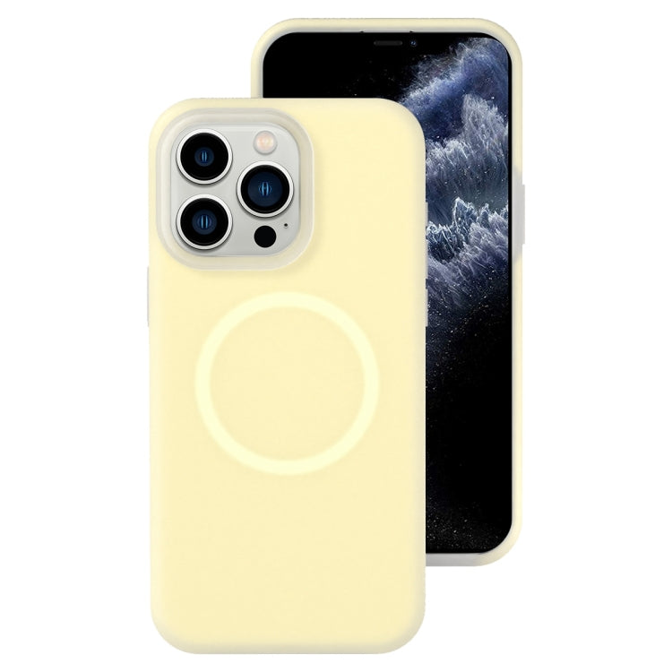Funda magnética para teléfono con silicona líquida Jelly MagSafe, For iPhone 11, For iPhone 11 Pro