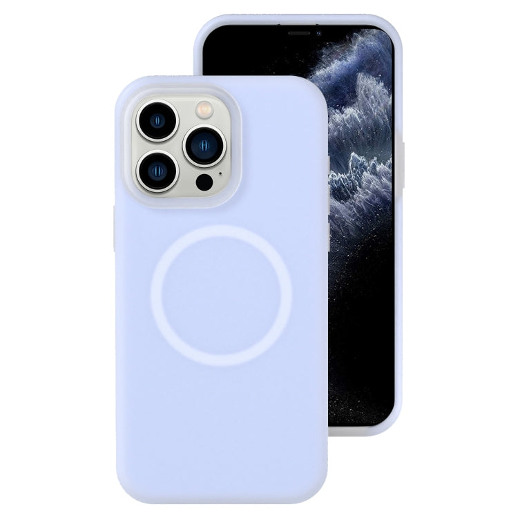 Funda magnética para teléfono con silicona líquida Jelly MagSafe, For iPhone 11, For iPhone 11 Pro
