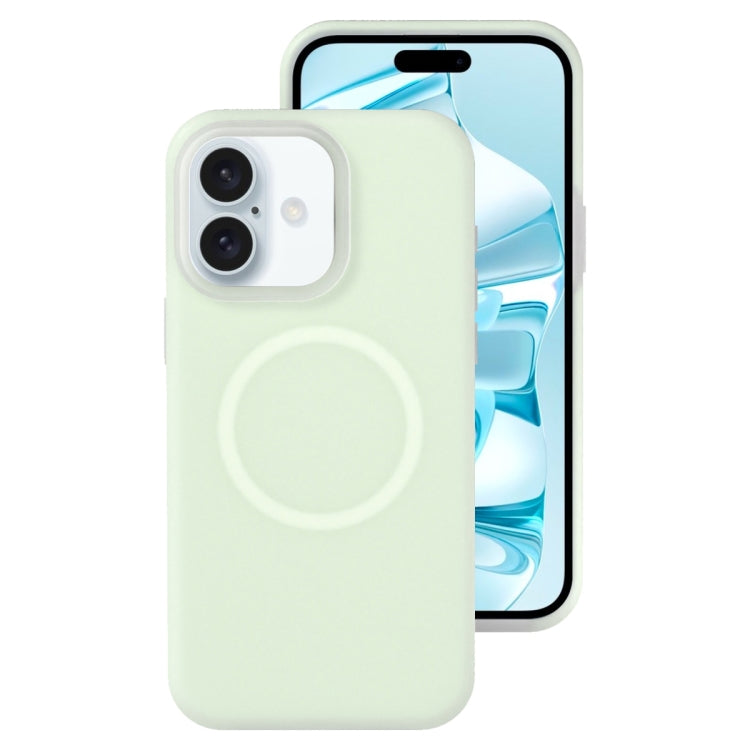 Funda magnética para teléfono con silicona líquida Jelly MagSafe, For iPhone 16, For iPhone 15 Pro Max, For iPhone 15 Pro, For iPhone 15 Plus
